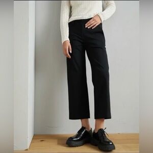 Kotn Egyptian Cotton Cropped Wide Leg Trousers